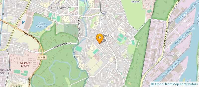 localisation de l'entreprise LA KUTCH  STRASBOURG