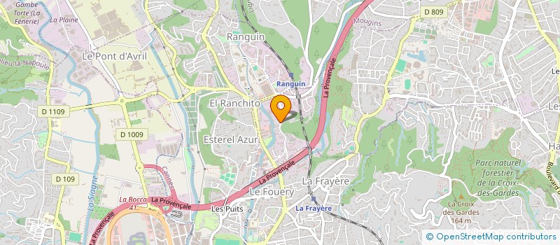 localisation de l'entreprise LA LAETITIA à LE CANNET