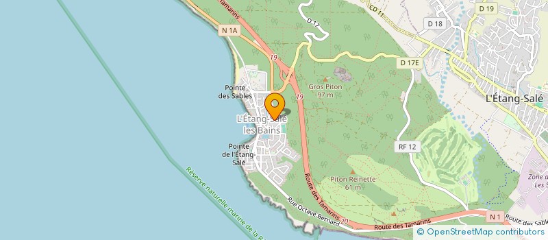 localisation de l'entreprise LA LAGUNE à L'ETANG-SALE