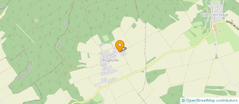 localisation de l'entreprise LA LAGUNE  ROGEVILLE