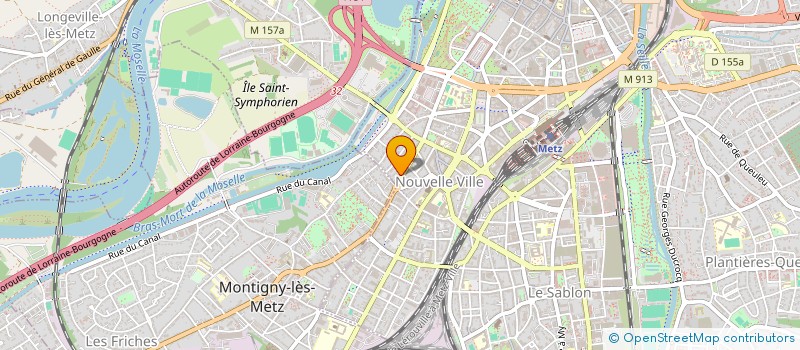 localisation de l'entreprise LA LAITERIE DE METZ  METZ