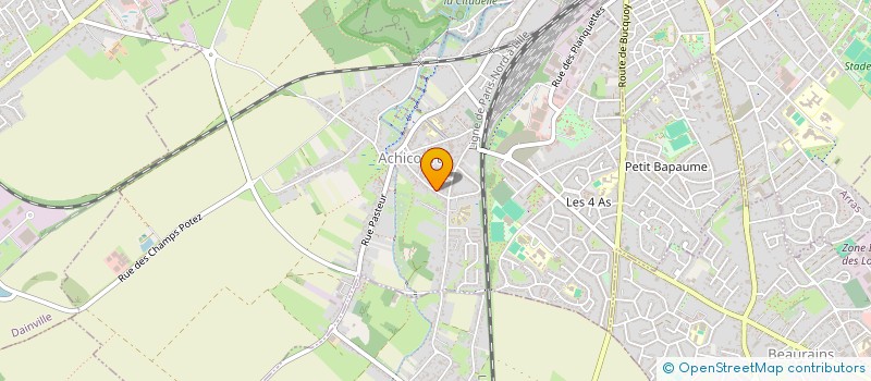 localisation de l'entreprise LA LAITERIE DES BAUDETS  ACHICOURT