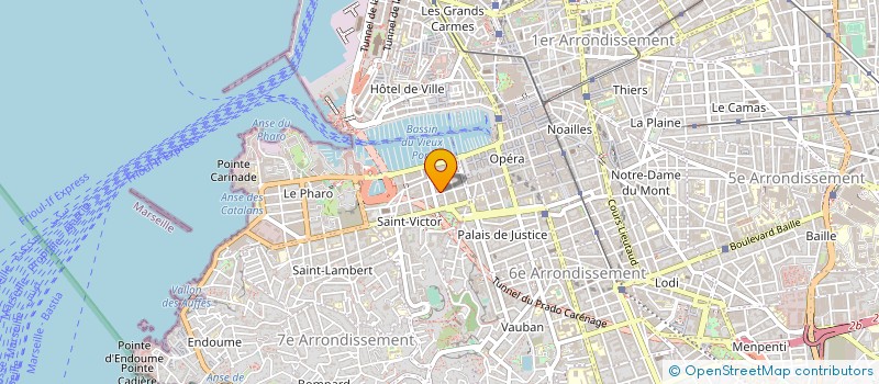 localisation de l'entreprise LA LAITERIE MARSEILLAISE à MARSEILLE