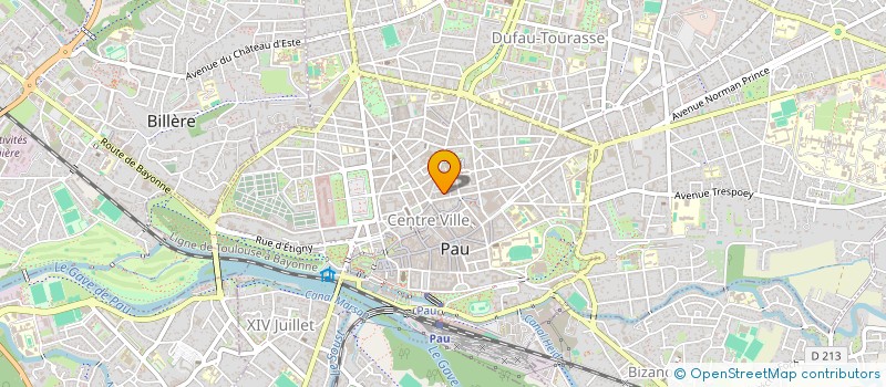 localisation de l'entreprise LA LAITERIE PALOISE à PAU