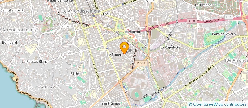 localisation de l'entreprise LA LAITUE DU ROUET à MARSEILLE