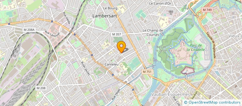 localisation de l'entreprise LA LAMBERSARTOISE à LAMBERSART