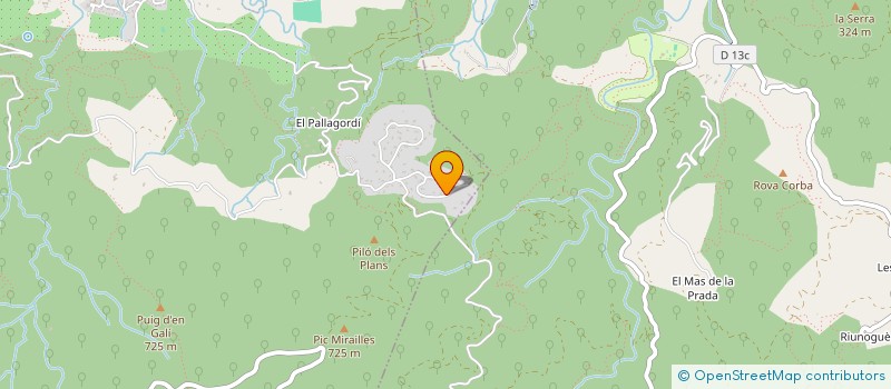 localisation de l'entreprise LA LANCONNAISE EN PROVENCE  CERET