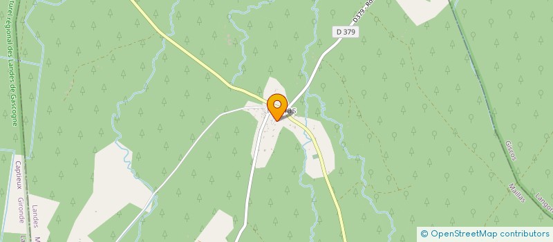 localisation de l'entreprise LA LANDE DES 3 FRERES  MAILLAS