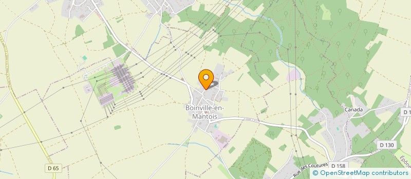 localisation de l'entreprise LA LANDE DU TEMPLE  BOINVILLE-EN-MANTOIS