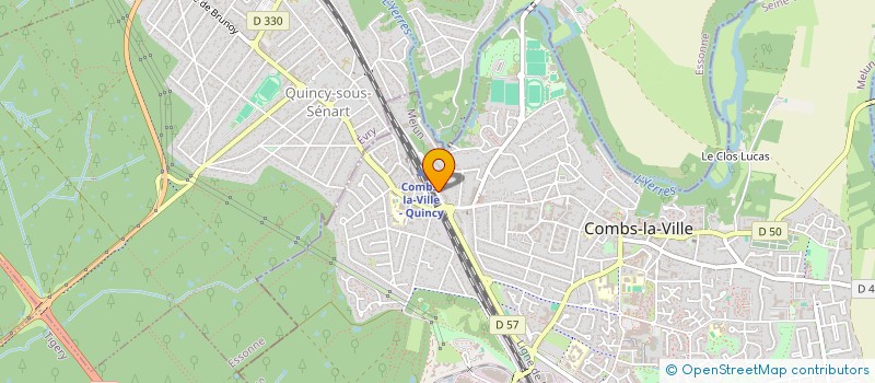 localisation de l'entreprise LA LANDONIENNE D ENTREPRISE  COMBS-LA-VILLE