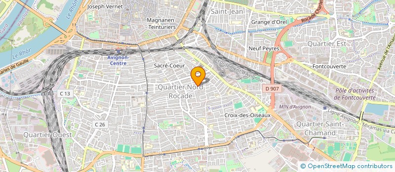 localisation de l'entreprise LA LANGUE AU CHAT  AVIGNON