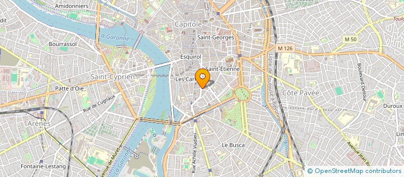 localisation de l'entreprise LA LANGUEDOCIENNE à TOULOUSE