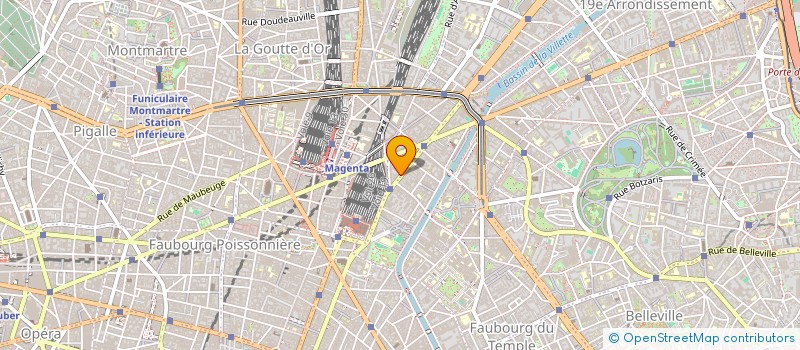 localisation de l'entreprise LA LANGUES D'AUJOURD'HUI  PARIS