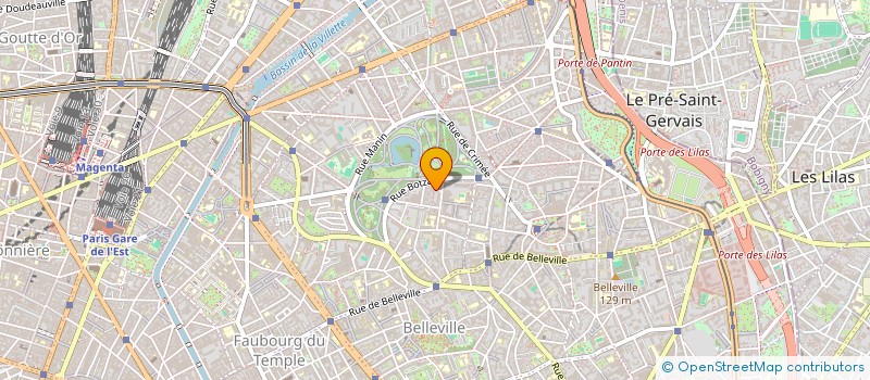 localisation de l'entreprise LA LANTERNE  PARIS