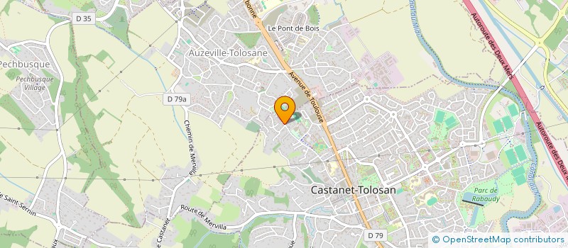 localisation de l'entreprise LA LANTERNE MAGIQUE à CASTANET-TOLOSAN