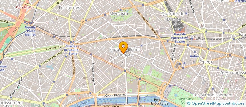 localisation de l'entreprise LA LARGUADE  PARIS