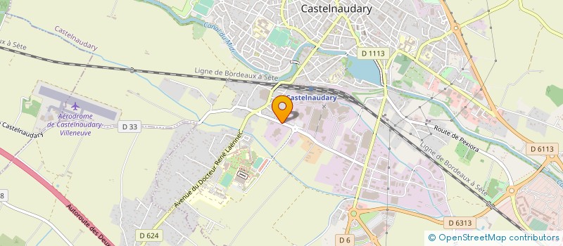 localisation de l'entreprise LA LAURAGAISE VIANDES ET PLATS CUISINES  CASTELNAUDARY