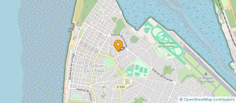 localisation de l'entreprise LA LAURENCIERE à LE TOUQUET-PARIS-PLAGE