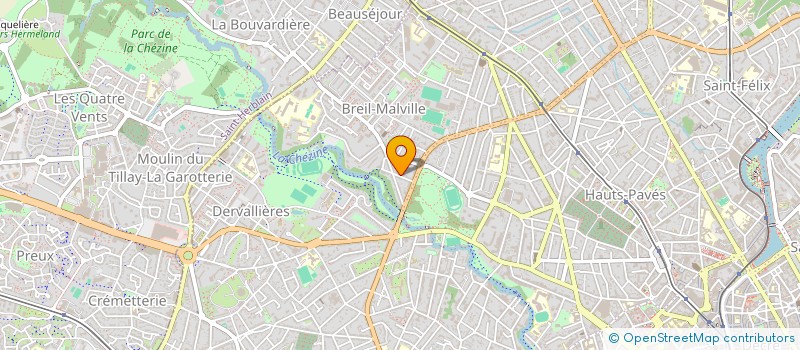 localisation de l'entreprise LA LAUTHURELLE  NANTES