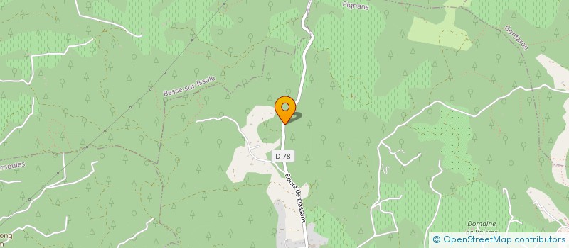 localisation de l'entreprise LA LAUVE DES ESPINES  PIGNANS