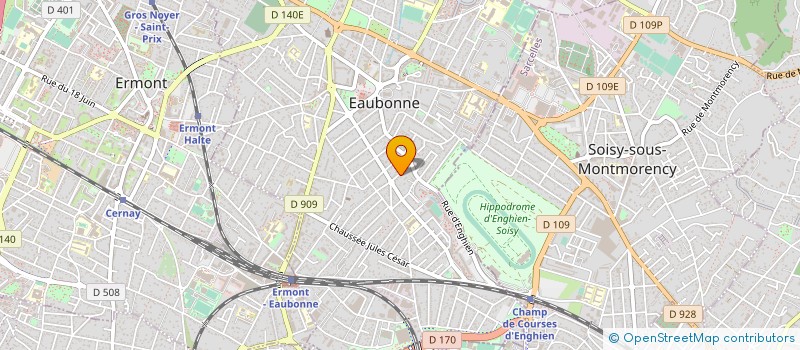 localisation de l'entreprise LA LAUZE à EAUBONNE