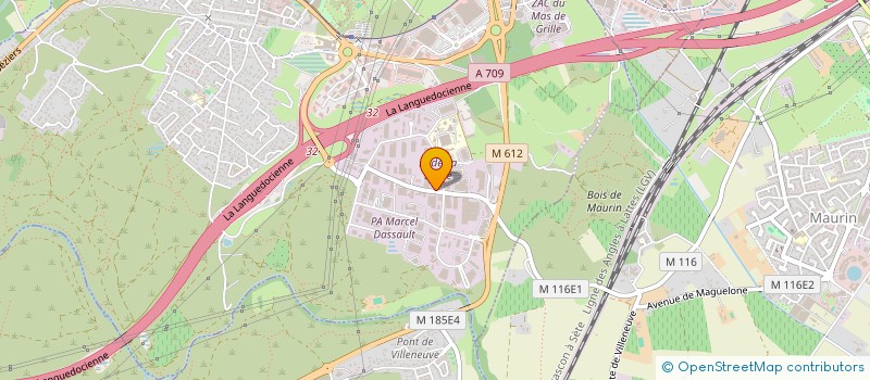 localisation de l'entreprise LA LAUZE  SAINT-JEAN-DE-VEDAS