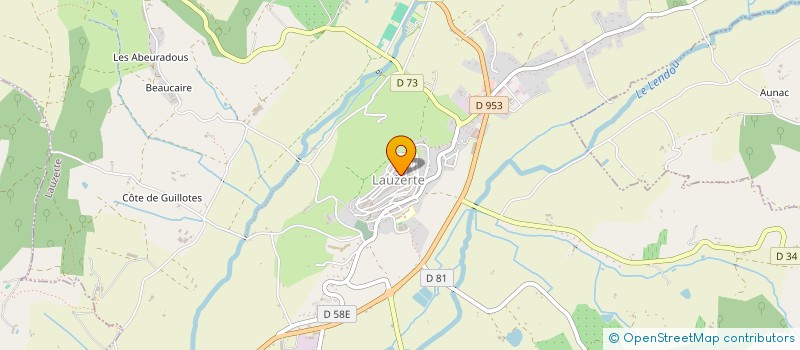 localisation de l'entreprise LA LAUZERTINE à RIVERENERT