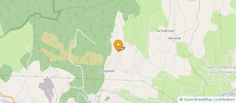 localisation de l'entreprise LA LAUZIERE  CHOMERAC