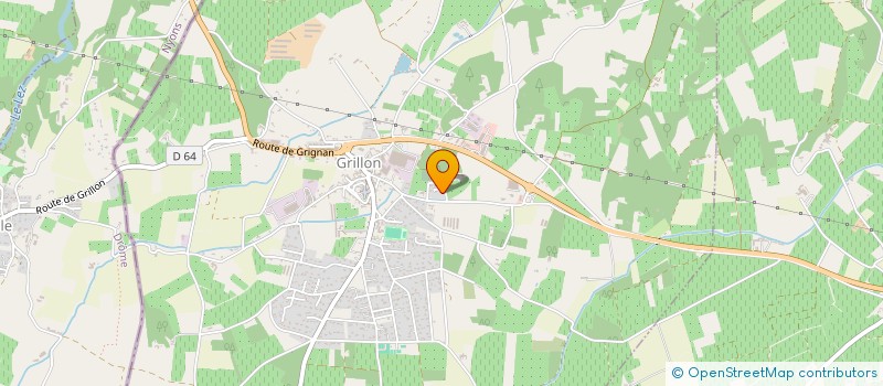 localisation de l'entreprise LA LAVANDE  GRILLON