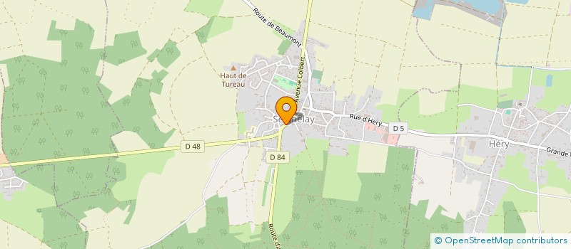 localisation de l'entreprise LA LAVANDE  SEIGNELAY