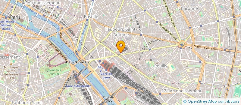 localisation de l'entreprise LA LAVANDERIE DE SAINT CLOUD à PARIS