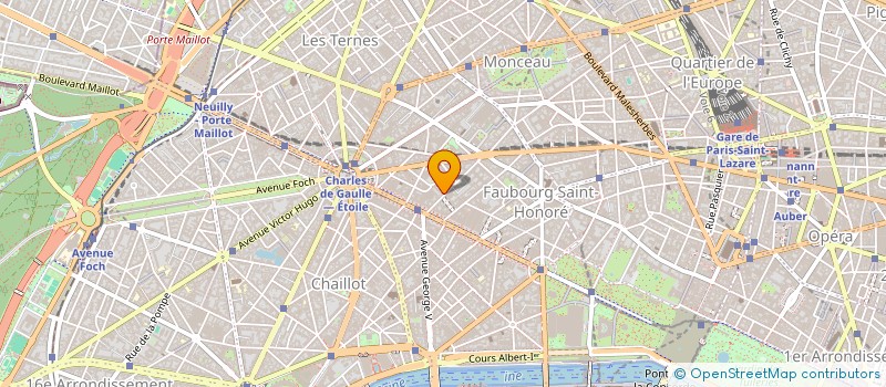 localisation de l'entreprise LA LAVANDIERE DE SAINT-PHILIPPE DU ROULE à PARIS