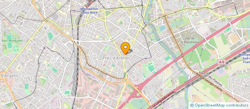 localisation de l'entreprise LA LAVERIE  MONTPELLIER