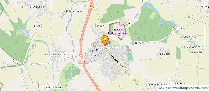localisation de l'entreprise LA LAVERIE D'CHEZ NOUS  MESNIL-ROC'H