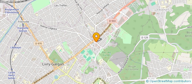 localisation de l'entreprise LA LAVERIE DE L'EGLISE à LIVRY-GARGAN