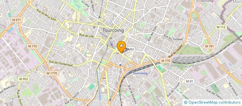 localisation de l'entreprise LA LAVERIE DES ARCADES  TOURCOING