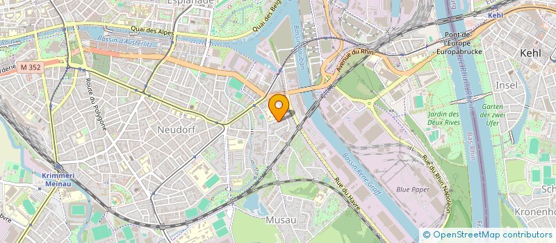 localisation de l'entreprise LA LAW BOX à STRASBOURG