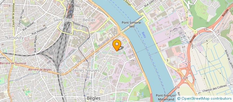 localisation de l'entreprise LA LAZARE à BEGLES