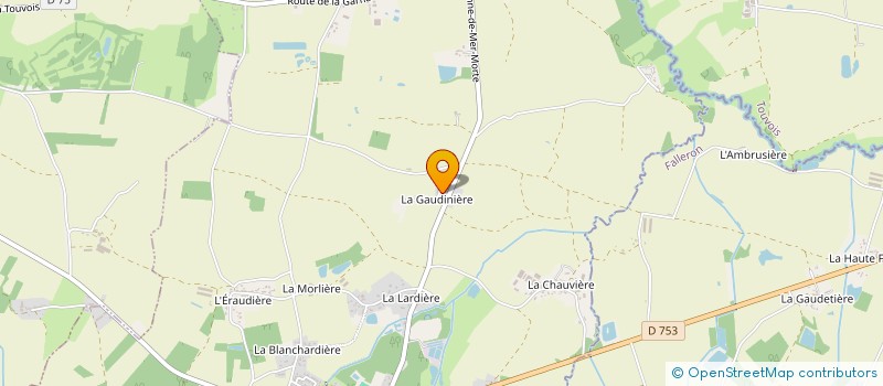 localisation de l'entreprise LA LEGENDE à CHALLANS