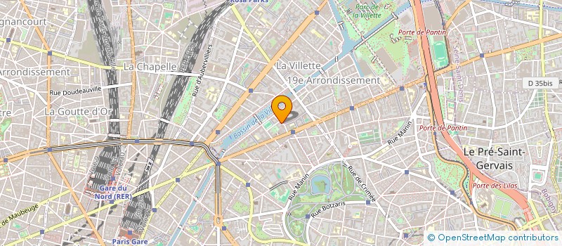 localisation de l'entreprise LA LEGENDE DES VOIX  PARIS