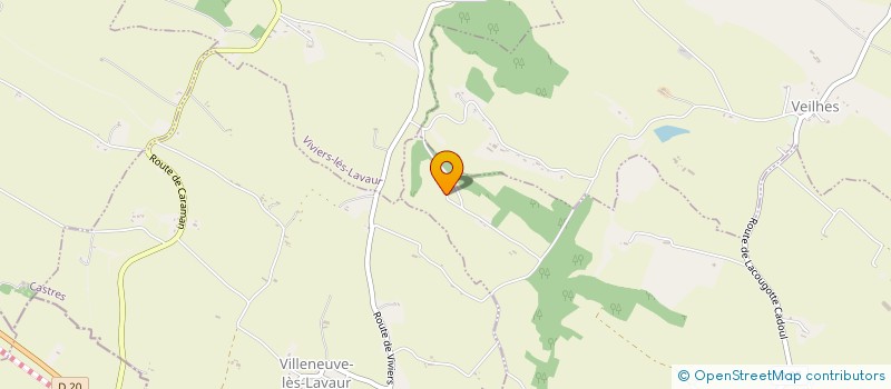 localisation de l'entreprise LA LEGEROISE  MAURENS-SCOPONT