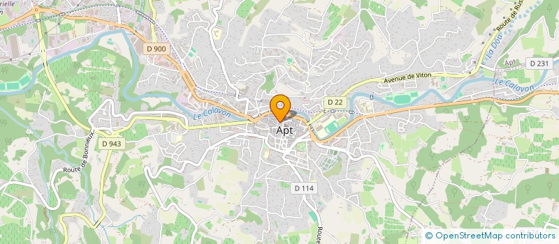 localisation de l'entreprise LA LEGIA  APT