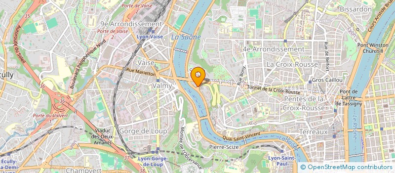 localisation de l'entreprise LA LEGUMERIE à LYON