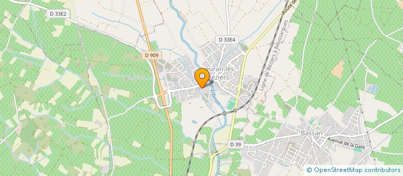localisation de l'entreprise LA LENE à SERVIAN