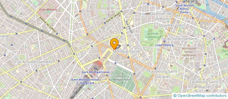 localisation de l'entreprise LA LEONARDO DA VINCI  PARIS