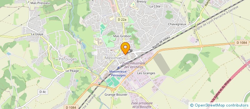 localisation de l'entreprise LA LEPPE à MEXIMIEUX