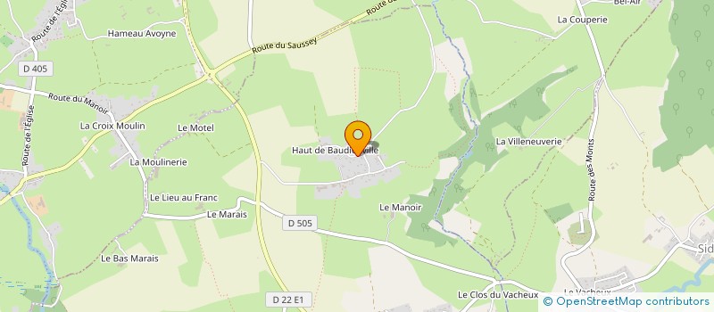 localisation de l'entreprise LA LESSIVE DE VIVIANE  TEURTHEVILLE-HAGUE