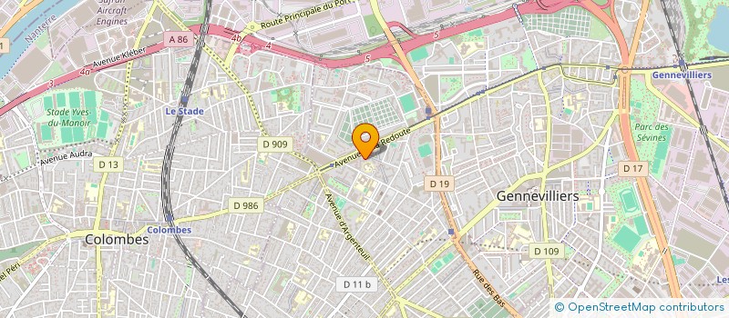 localisation de l'entreprise LA LETTRE RECORDS  ASNIERES-SUR-SEINE