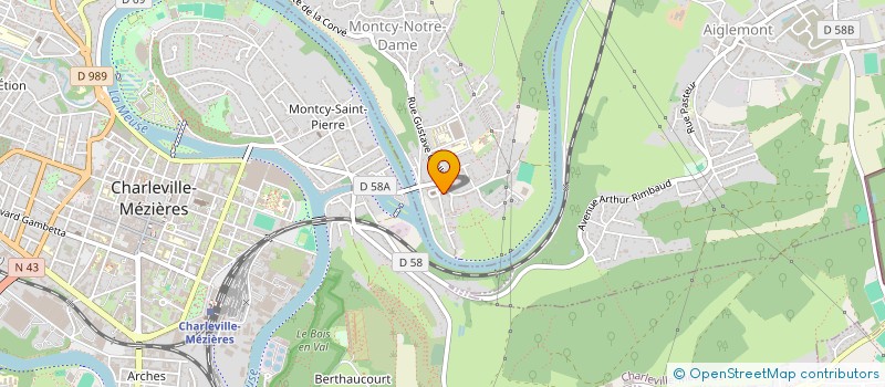 localisation de l'entreprise LA LEXAMBRA  MONTCY-NOTRE-DAME