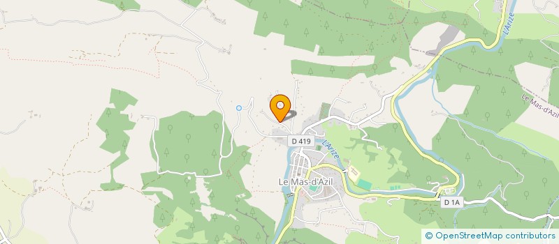 localisation de l'entreprise LA LEZARDE à LE MAS D'AZIL